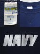 画像3: US.NAVY リフレクタープリント スウェットシャツ “MADE IN USA” (3)