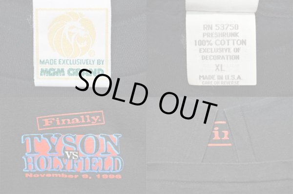 画像4: 1996's TYSON VS HOLYFIELD プリントTシャツ “MADE IN USA” (4)