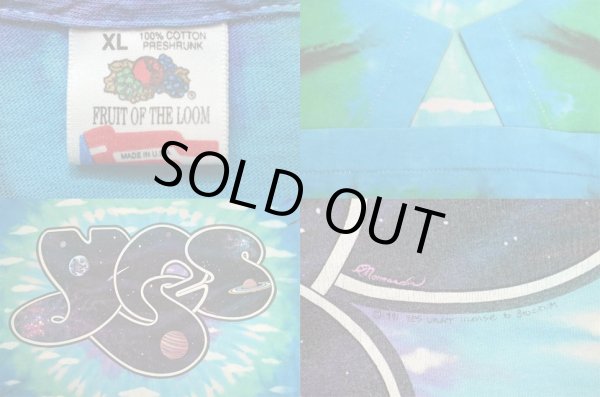 画像3: 90's YES バンドTシャツ “タイダイ / MADE IN USA” (3)