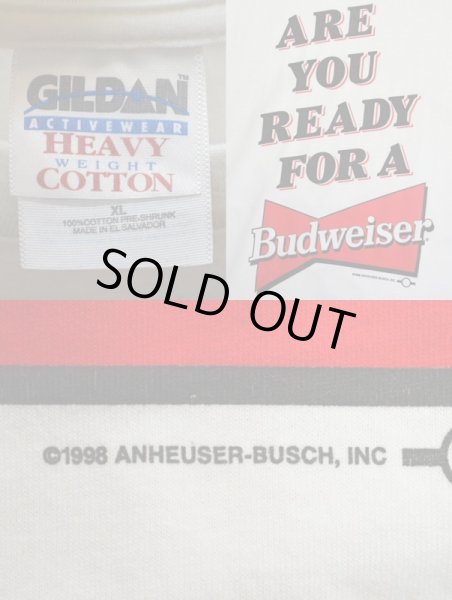 画像3: 90's Budweiser ロゴプリント Tシャツ (3)