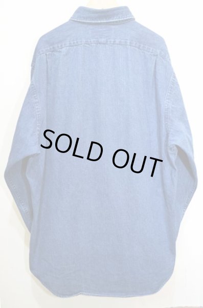 画像2: 90's Ralph Lauren デニムワークシャツ “POLO COUNTRY” (2)