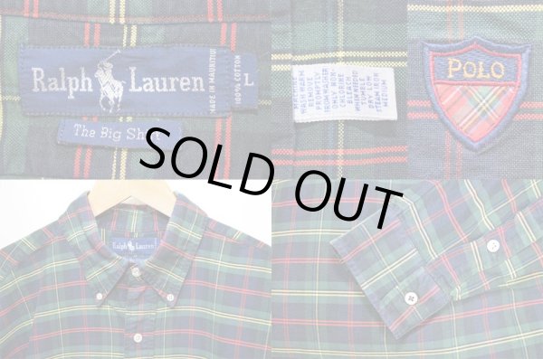 画像3: 90's POLO Ralph Lauren ボタンダウンシャツ “The Big Shirt” (3)