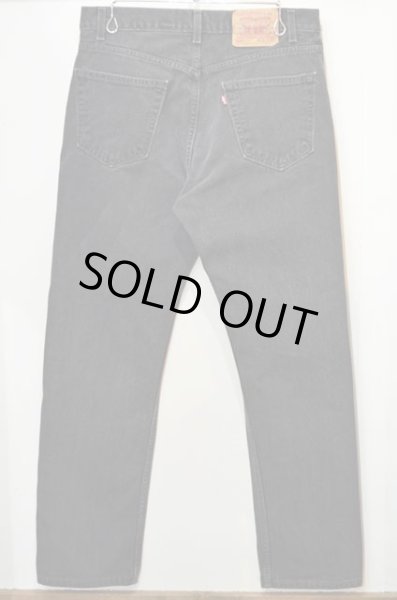 画像2: 90-00's Levi's 505 ブラックデニムパンツ “W34 L32” (2)