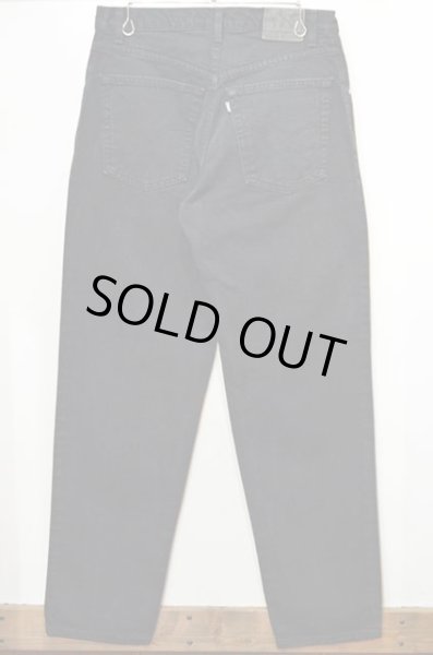 画像2: 90's Levi's silverTab ブラックデニムパンツ “Loose / MADE IN USA” (2)