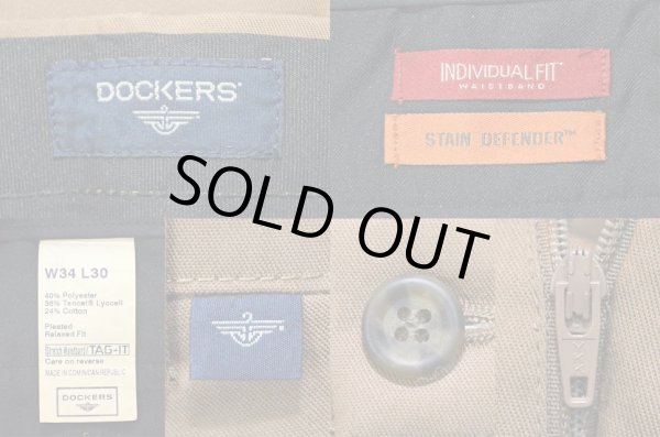 画像4: DOCKERS 2タック トラウザー “DEADSTOCK” (4)