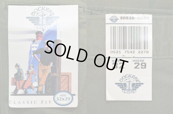 画像3: 90-00's DOCKERS 2タック トラウザー “DEADSTOCK” (3)