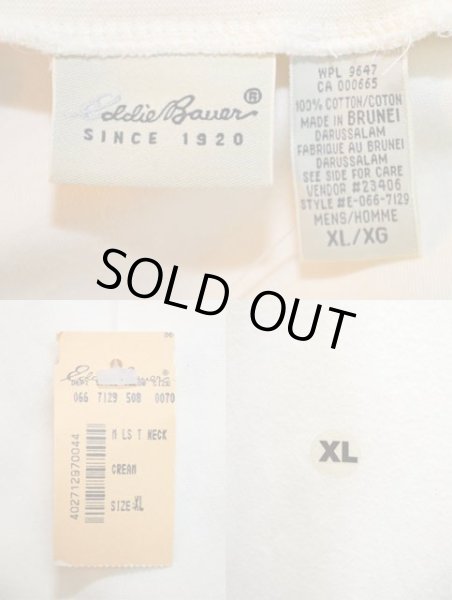 画像3: 90-00's Eddie Bauer L/S タートルネックカットソー “DEADSTOCK” (3)