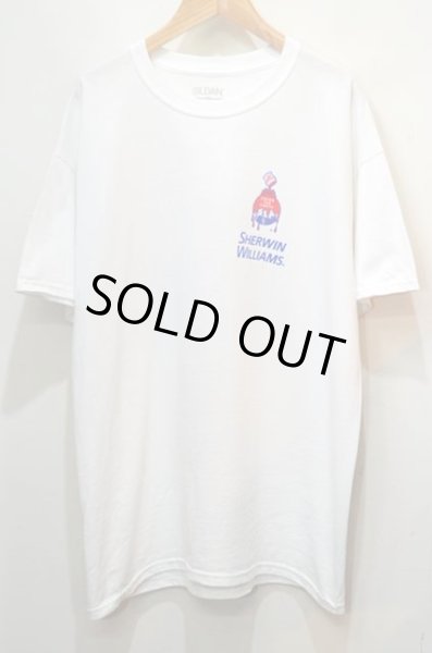 画像1: SHERWIN WILLIAMS ロゴプリントTシャツ (1)