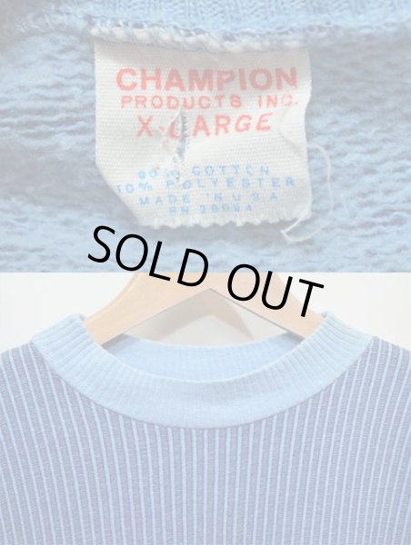 画像3: 60's Champion ストライプ柄 S/S スウェット “PRUDUCTSタグ” (3)
