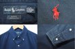 画像3: 90's Polo Ralph Lauren ボタンダウンシャツ “BLAKE / NAVY” (3)