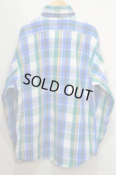 画像2: 90's FIVE BROTHER ヘビーネルシャツ “MADE IN USA” (2)