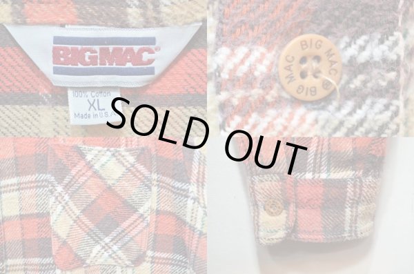 画像3: 80's BIGMAC ヘビーネルシャツ “MADE IN USA” (3)