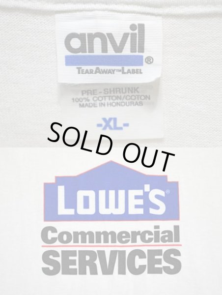 画像3: 00's LOWE'S ロゴプリント Tシャツ "DEADSTOCK" (3)