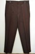 画像1: 90's Levi's ACTION SLACKS “BROWN / W36 L30” (1)