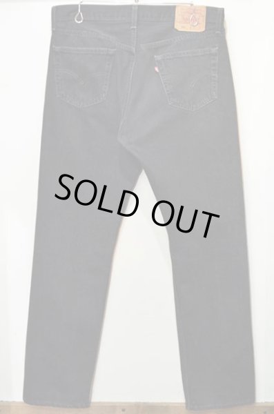 画像2: 90's Levi's 501 ブラックデニムパンツ “MADE IN USA” (2)