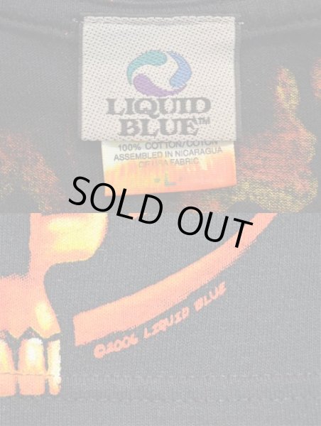 画像3: 06's LIQUID BLUE オーバープリントTシャツ (3)
