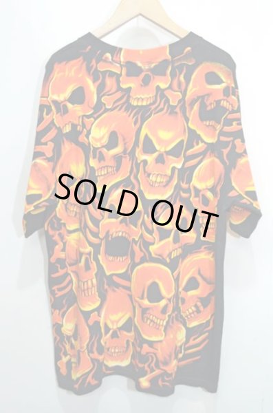 画像2: 06's LIQUID BLUE オーバープリントTシャツ (2)