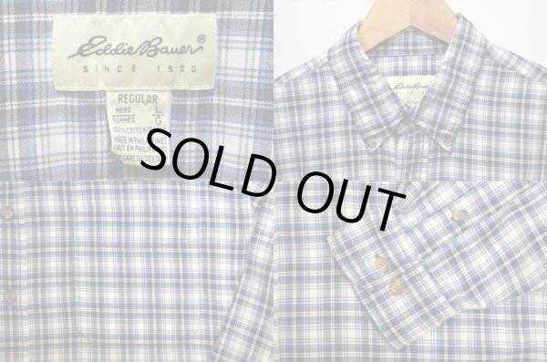 画像3: 90's Eddie Bauer ボタンダウンシャツ (3)