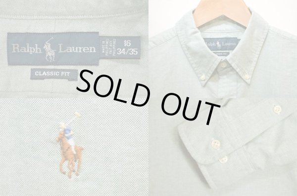 画像3: POLO Ralph Lauren ボタンダウンシャツ “CLASSIC FIT” (3)