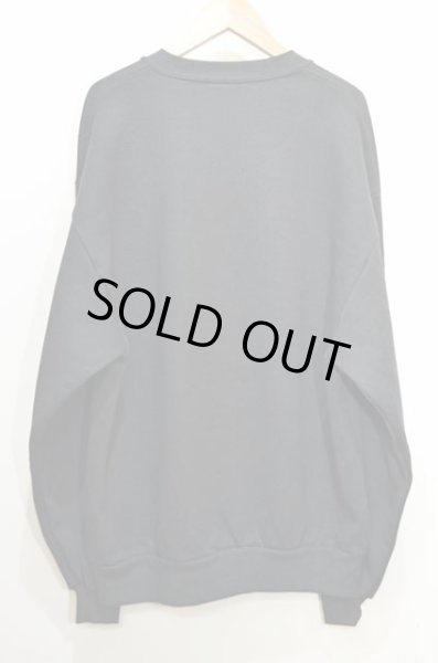 画像2: 90's JERZEES スウェットシャツ “BLACK / DEADSTOCK” (2)