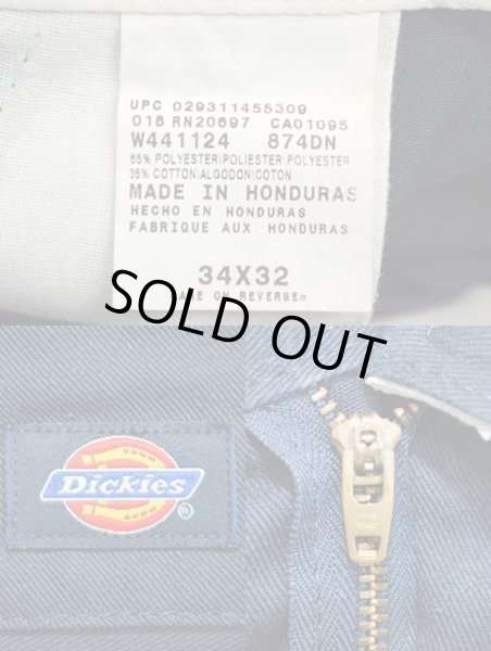画像3: 00's Dickies 874 ワークパンツ “NAVY” (3)