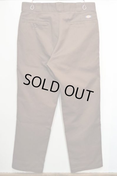 画像2: 00's Dickies 874 ワークパンツ “BROWN” (2)