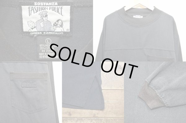 画像3: 90's Sostanza Fashion Police Dress Carefully デザインカットソー (3)