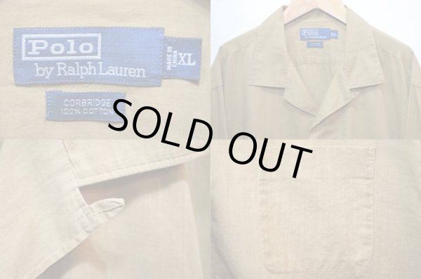 画像3: 90's POLO Ralph Lauren オープンカラーシャツ “CORBRIDGE” (3)