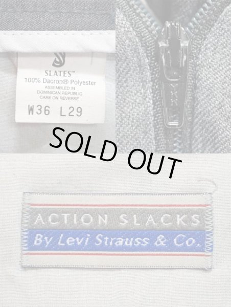 画像3: 90's Levi's SLATES ACTION SLACKS “W36 L29” (3)