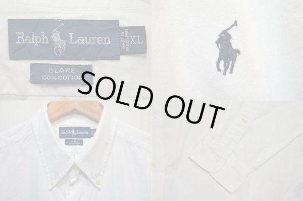 画像3: 90's Polo Ralph Lauren ボタンダウンシャツ “BLAKE” (3)