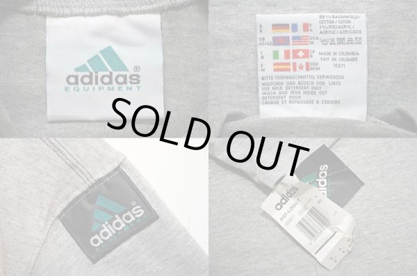 画像4: 90's adidas EQT ロゴプリントTシャツ “DEADSTOCK” (4)