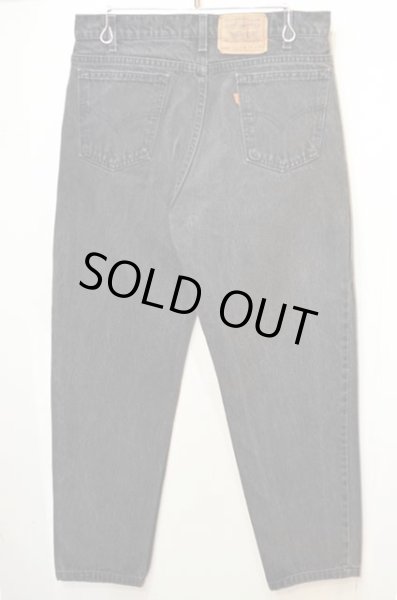 画像2: 90's Levi's 550 ブラックデニムパンツ “MADE IN USA” (2)