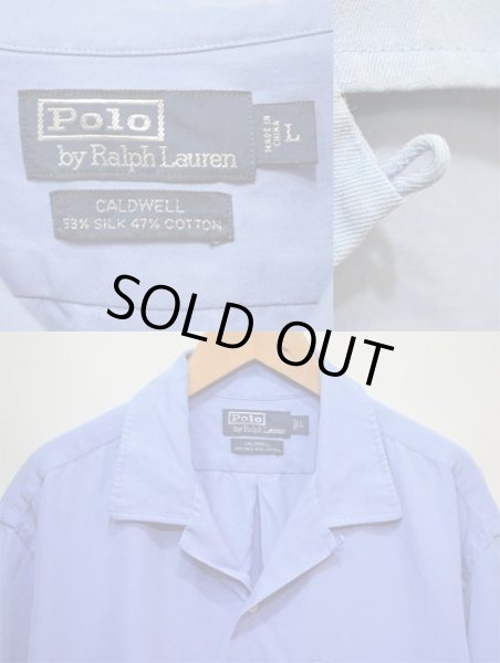 画像3: 90's POLO Ralph Lauren S/S オープンカラーシャツ “CALDWELL” (3)