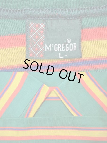 画像3: 70's McGREGOR マルチボーダーTシャツ (3)