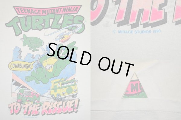 画像3: 90's Teenage Mutant Ninja TURTLES プリントTシャツ (3)
