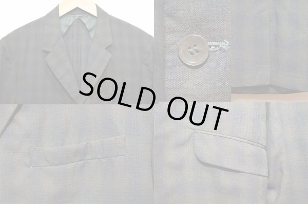 画像4: 60-70's Robert Hall オンブレチェック柄 テーラードジャケット  (4)