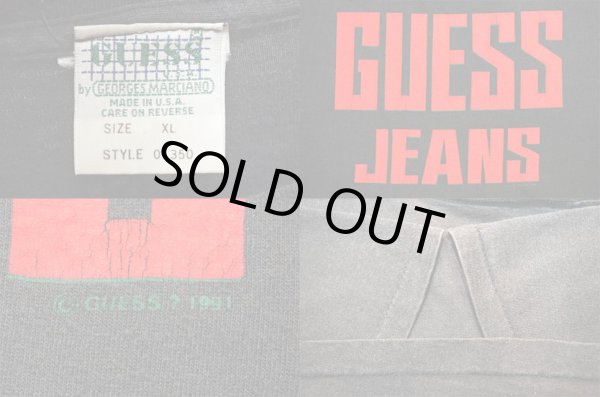 画像3: 90's GUESS JEANS ロゴプリントTシャツ “MADE IN USA” (3)