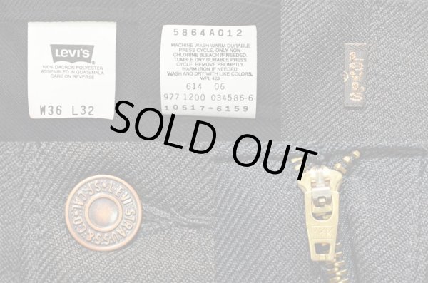 画像3: 90's Levi's 10517-6159 ブーツカットパンツ “BLACK” (3)