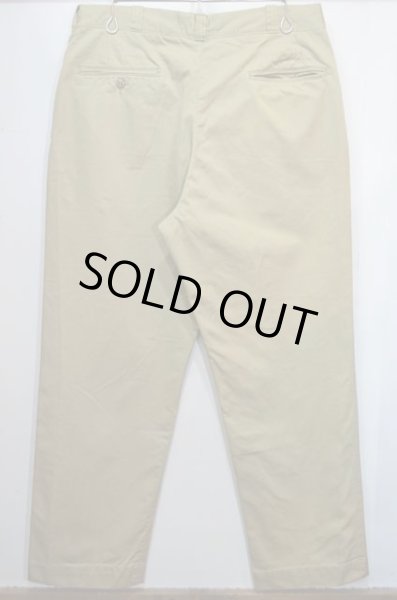 画像2: 60's US.ARMY チノトラウザー (2)