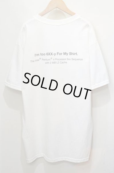 画像2: Intel Pentium 4 プリントTシャツ “DEADSTOCK” (2)