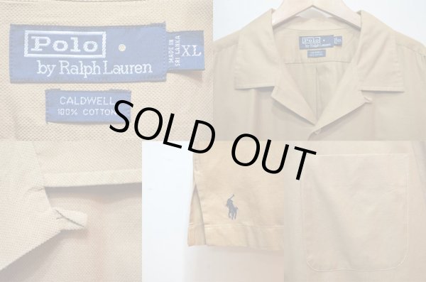画像3: 90's POLO Ralph Lauren S/S オープンカラーシャツ “CALDWELL” (3)