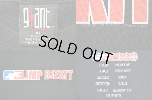 画像3: 00's LIMP BIZKIT ツアーTシャツ “BACK TO BASICS” (3)