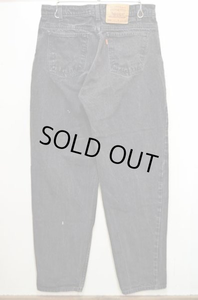 画像2: 90-00's Levi's 560 ブラックデニム (2)