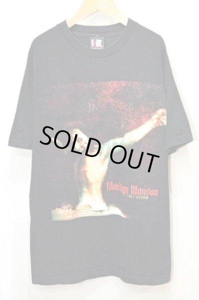 画像1: 2000's Marilyn Manson バンドTシャツ“HOLY WOOD” (1)