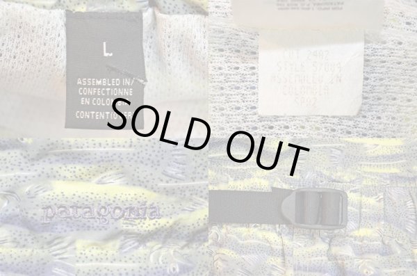 画像3: 02's Patagonia 総柄 リバーショーツ  “ニジマス柄” (3)