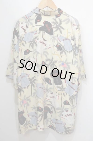 画像2: Rayn Spooner S/S 総柄 レーヨンシャツ “SAN FRANCISCO GIANTS” (2)