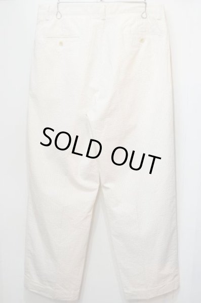 画像2: 90's POLO Ralph Lauren ストライプ柄 2タック トラウザー “ANDREW PANT / シアサッカー生地” (2)