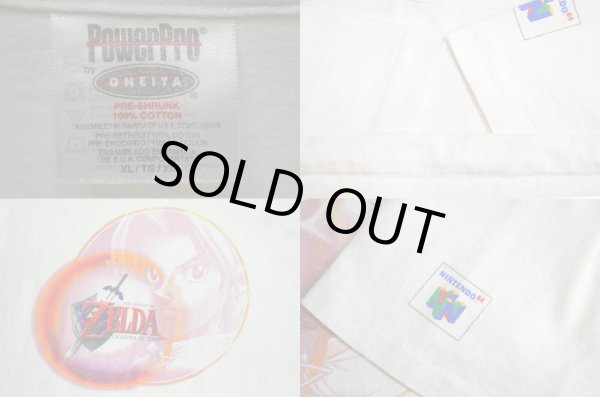 画像3: 90's THE LEGEND OF ZELDA OCARINA OF TIME プリントTシャツ (3)
