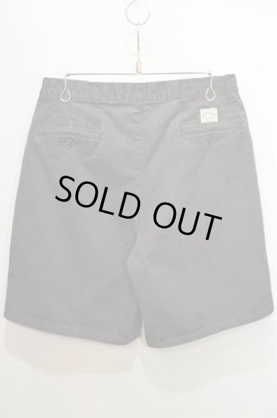 画像2: 90's POLO Ralph Lauren 2タック チノショーツ “BLACK / POLO CHINO” (2)