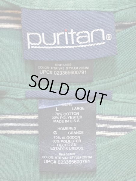 画像3: 90's Puritan マルチボーダー柄 Tシャツ “MADE IN USA” (3)